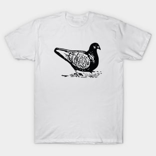 Pigeon Hand Drawn T-Shirt
